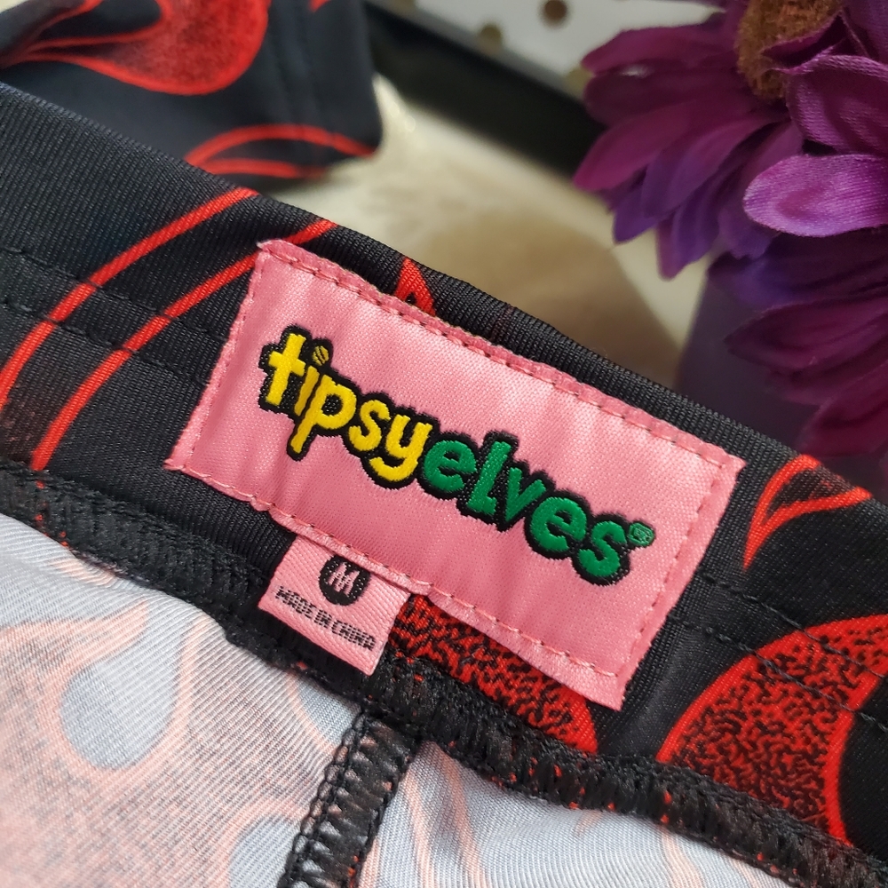 TIPSY ELVES DEVIL FLAME LEGGINGS SzM NWT - Picture 7 of 7